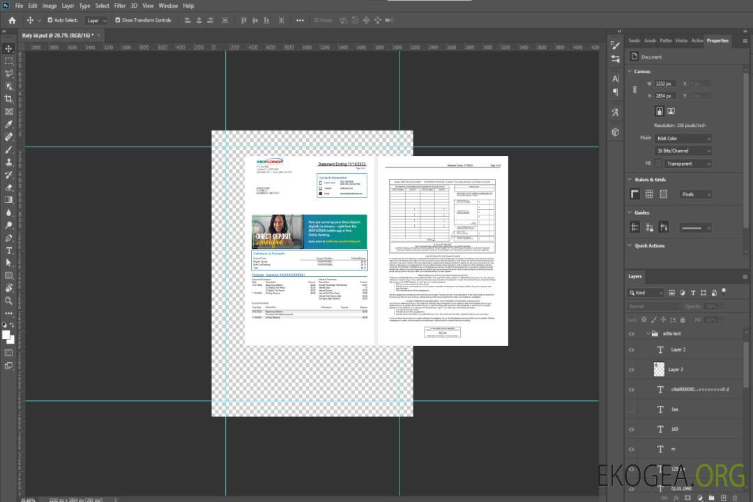 Modèle Word et PDF de relevé bancaire USA MidFlorida, 3 pages 1-2 template Modèle Word et PDF de relevé bancaire USA MidFlorida, 3 pages 1-2 template